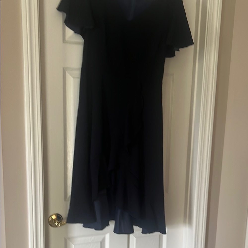 Elegant Navy Blue Dress